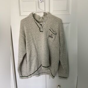 nfl women’s green bat packers vintage game day sweater